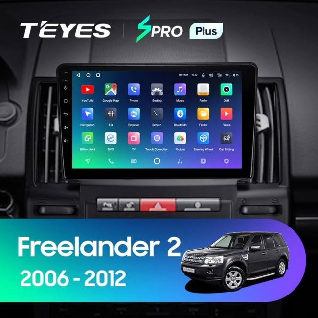 Штатная магнитола Teyes SPRO Plus 4/64 Land Rover Freelander 2 (2006-2012)