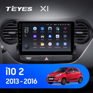 Штатная магнитола Teyes X1 4G 2/32 Hyundai i10 (2013-2016)