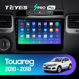Штатная магнитола Teyes SPRO Plus 4/64 Volkswagen Touareg FL NF (2010-2018) Тип B