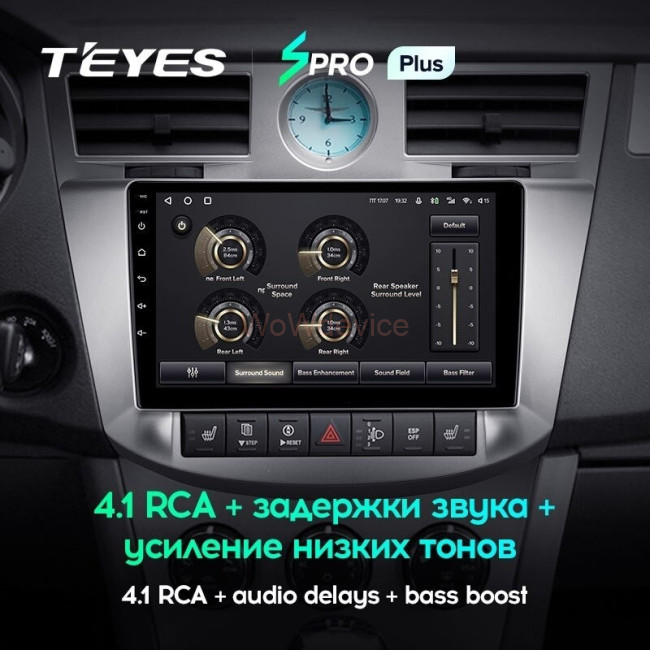 Штатная магнитола Teyes SPRO Plus 3/32 Chrysler Sebring 3 JS (2006-2010)