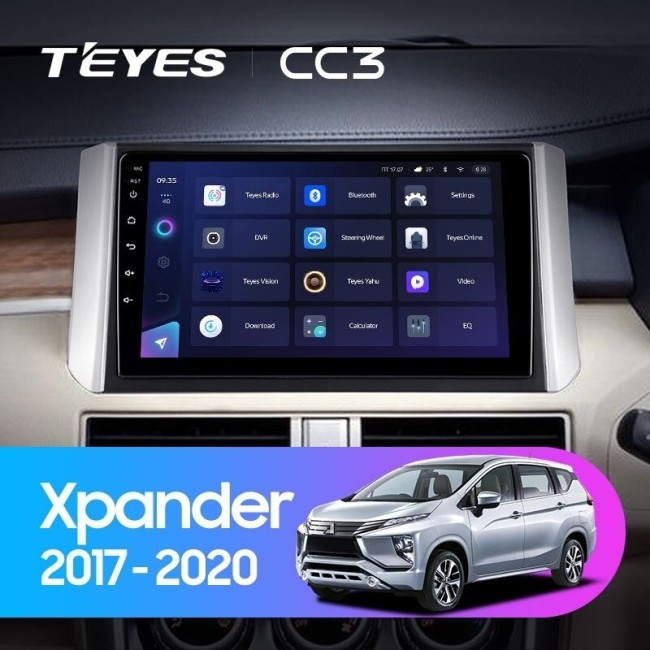 Штатная магнитола Teyes CC3 4/64 Mitsubishi Xpander (2017-2020)