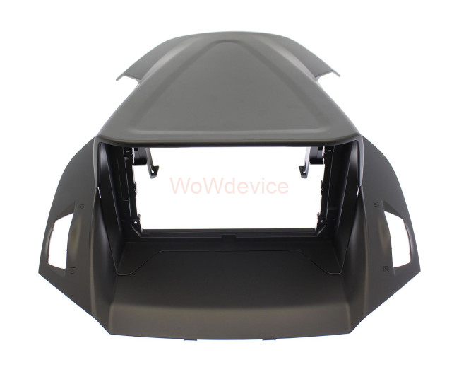 Рамка магнитолы 9.0" (цв.Черный) для FORD C-Max 2010-2019; Kuga 2013-2019; Escape 2012-2019