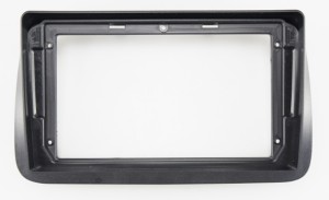 Рамка магнитолы 9.0" (цв.Черный) для HONDA StepWGN 2001-2005