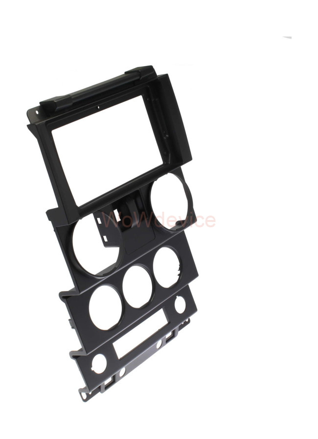Рамка магнитолы 9.0" (цв.Черный) для JEEP Wrangler 2007-2010 2 двери Рамка магнитолы 9.0" (цв.Черный) для JEEP Wrangler 2007-2010 2 двери