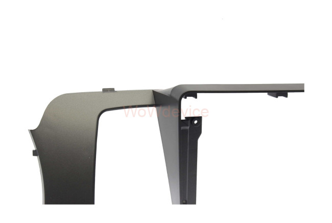 Рамка магнитолы 9.0" (цв.Черный) для NISSAN Murano 2008-2014 Левый руль