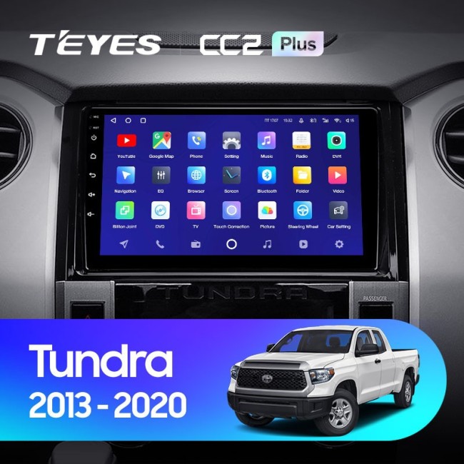 Штатная магнитола Teyes CC2 Plus 6/128 Toyota Tundra XK50 (2013-2020)