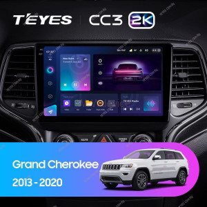 Штатная магнитола Teyes CC3 2K 360 6/128 Jeep Grand Cherokee WK2 (2013-2020)