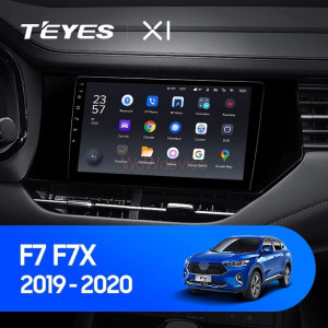 Штатная магнитола Teyes X1 4G 2/32 Haval F7 F7X (2019-2020)
