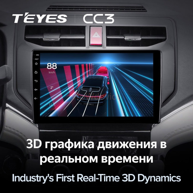 Штатная магнитола Teyes CC3 6/128 Toyota Rush (2017-2020)