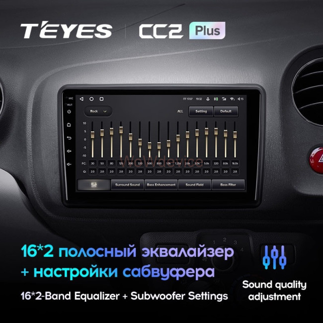 Штатная магнитола Teyes CC2 Plus 6/128 Honda Mobilio 2 Amaze (2013-2020)