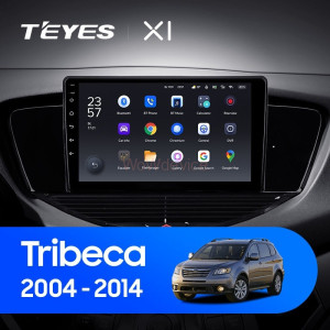 Штатная магнитола Teyes X1 4G 2/32 Subaru Tribeca WX W10 (2004-2014)