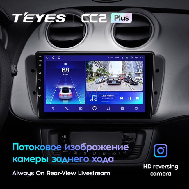 Штатная магнитола Teyes CC2L Plus 2/32 Seat Ibiza 6J (2008-2015)