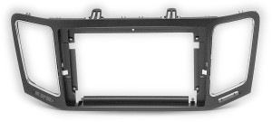 Рамка магнитолы 9.0" (цв.Черный) для VOLKSWAGEN Sharan 2010+ / SEAT Alhambra 2010+