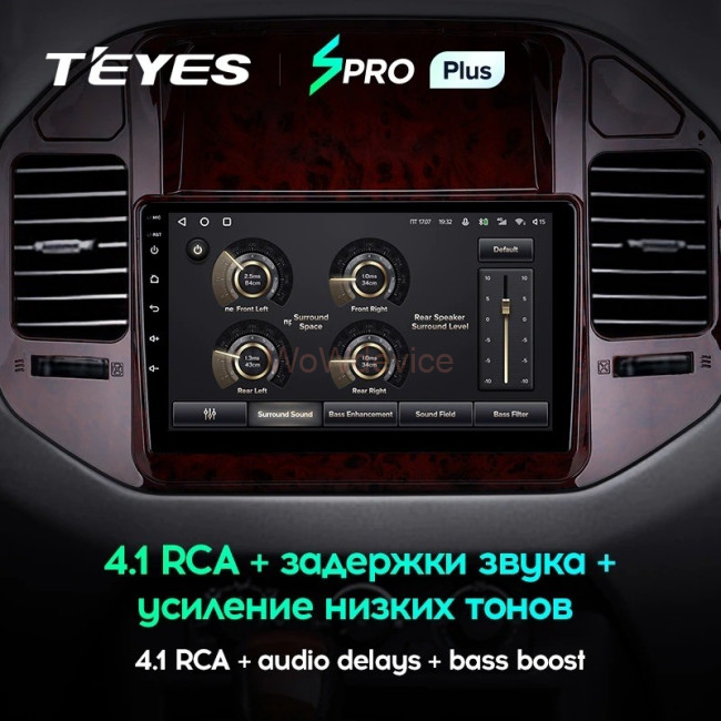 Штатная магнитола Teyes SPRO Plus 4/64 Mitsubishi Pajero 3 V70 V60 (1999-2006) Штатная магнитола Teyes SPRO Plus 4/64 Mitsubishi Pajero 3 V70 V60 (1999-2006)