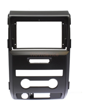 Рамка магнитолы 9.0" (цв.Черный) для FORD F-150 2008-2011 Климат