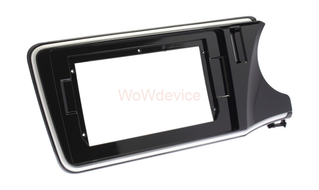 Рамка магнитолы 10.2" (цв.Глянцевый Черный) для HONDA City, Ballade, Grace 2014+; Greiz 2015+ Правый руль / без SRS Рамка магнитолы 10.2" (цв.Глянцевый Черный) для HONDA City, Ballade, Grace 2014+; Greiz 2015+ Правый руль / без SRS