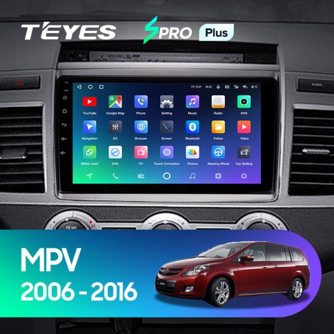 Штатная магнитола Teyes SPRO Plus 3/32 Mazda MPV LY (2006-2016)