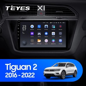 Штатная магнитола Teyes X1 4G 2/32 Volkswagen Tiguan 2 (2016-2018) Тип-A