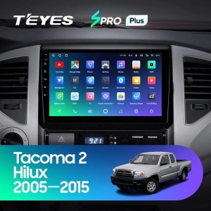 Штатная магнитола Teyes SPRO Plus 4/64 Toyota Hilux (2005-2015)