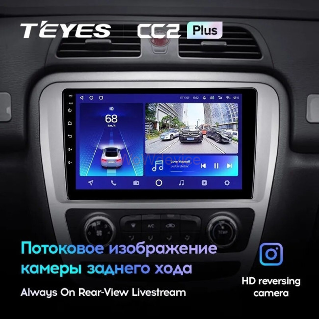 Штатная магнитола Teyes CC2L Plus 2/32 JAC T6 (2015-2021)