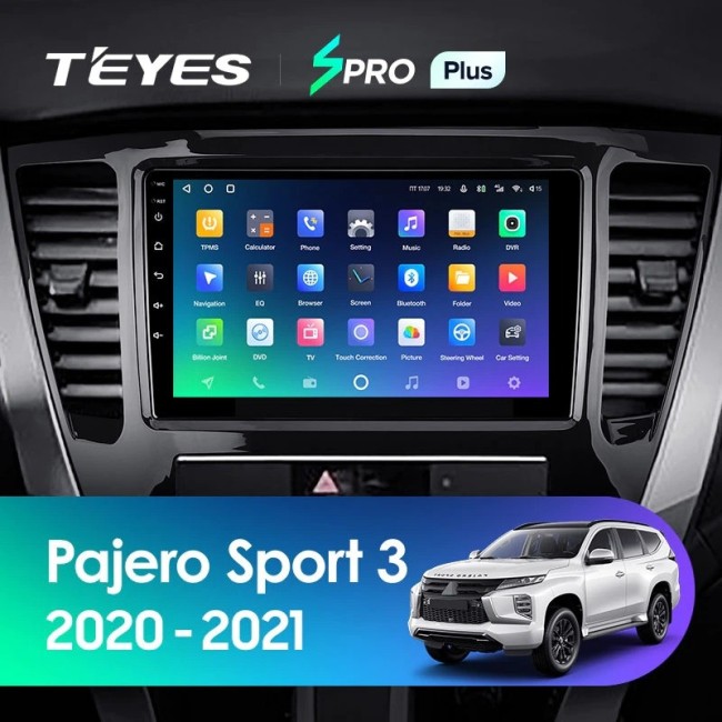 Штатная магнитола Teyes SPRO Plus 6/128 Mitsubishi Pajero Sport 3 (2020-2021)