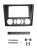 Рамка магнитолы 9.0" (цв.Черный) для BMW 1-Series (E81, 82, 87, 88) 2007-2011 Кондиционер