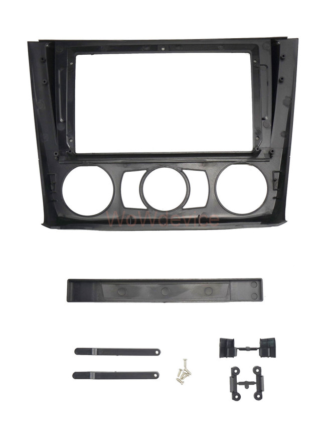 Рамка магнитолы 9.0" (цв.Черный) для BMW 1-Series (E81, 82, 87, 88) 2007-2011 Кондиционер Рамка магнитолы 9.0" (цв.Черный) для BMW 1-Series (E81, 82, 87, 88) 2007-2011 Кондиционер