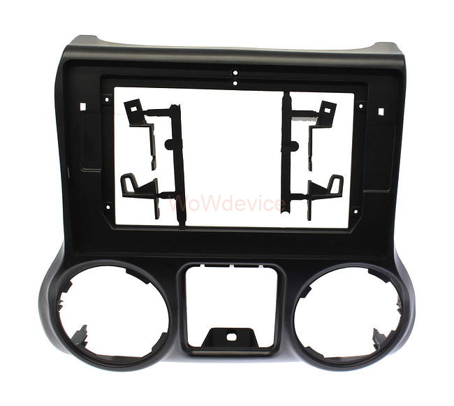 Рамка магнитолы 10.2" (цв.Черный) для JEEP Wrangler 2015-2017 Левый руль Рамка магнитолы 10.2" (цв.Черный) для JEEP Wrangler 2015-2017 Левый руль