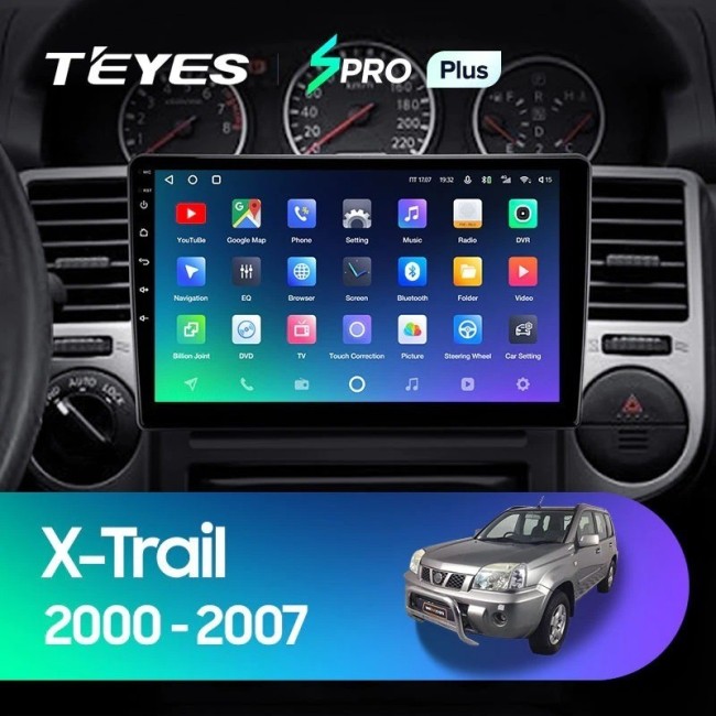 Штатная магнитола Teyes SPRO Plus 6/128 Nissan X-Trail T30 (2000-2007)