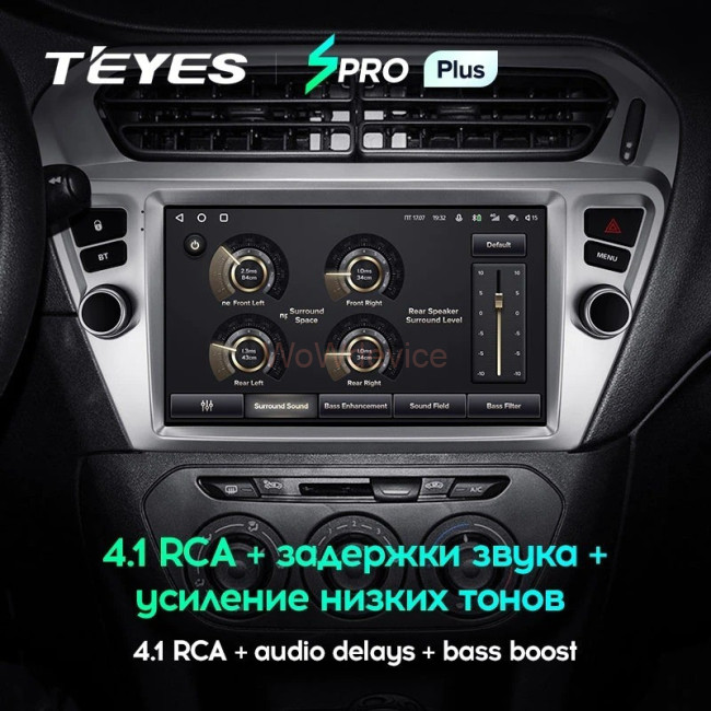 Штатная магнитола Teyes SPRO Plus 4/64 Peugeot 301 Тип B Штатная магнитола Teyes SPRO Plus 4/64 Peugeot 301 Тип B