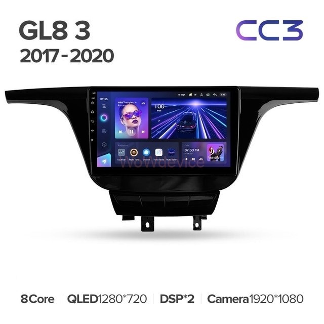 Штатная магнитола Teyes CC3 4/32 Buick GL8 3 (2017-2020)