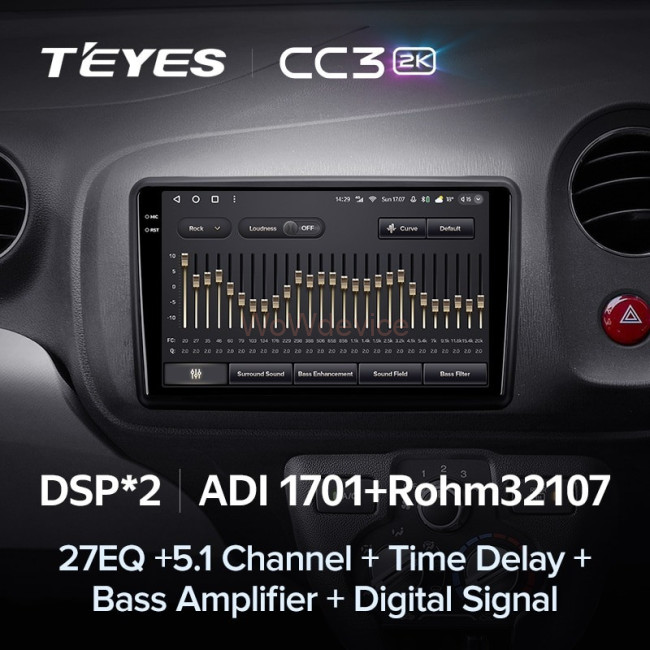 Штатная магнитола Teyes CC3 2K 4/64 Honda Mobilio 2 Amaze (2013-2020) Штатная магнитола Teyes CC3 2K 4/64 Honda Mobilio 2 Amaze (2013-2020)