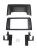 Рамка магнитолы 9.0" (цв.Черный) для BMW 3-Series (F30/F31/F34/F35/F80) 2012-2019