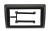 Рамка магнитолы 9.0" (цв.Черный) для HONDA Accord (CG) 1997-2002