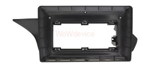 Рамка магнитолы 10.2" (цв.Черный) для MERCEDES-BENZ E-klasse (W212) 2009-2016 Левый руль