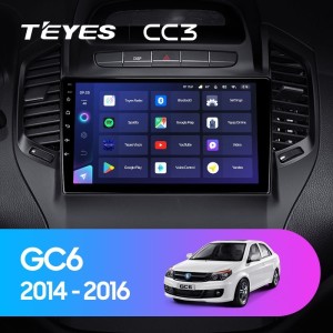 Штатная магнитола Teyes CC3 3/32 Geely GC6 1 (2014-2016)