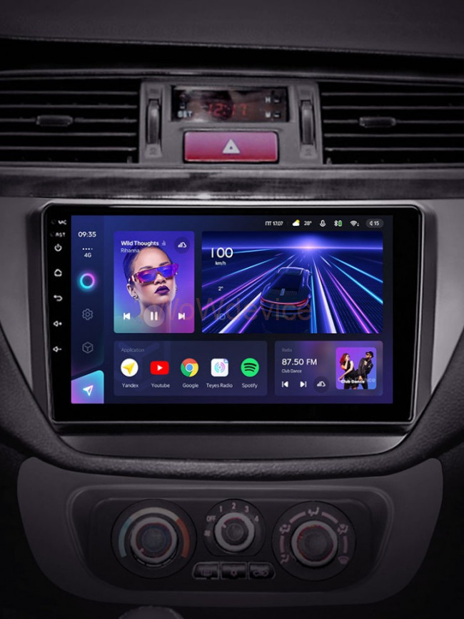 Штатная магнитола Teyes CC3 4/64 Mitsubishi Lancer 9 CS (2000-2010) Штатная магнитола Teyes CC3 4/64 Mitsubishi Lancer 9 CS (2000-2010)