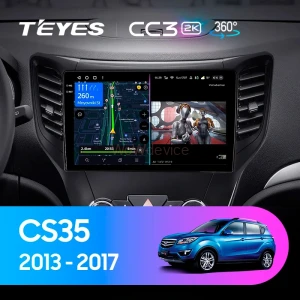 Штатная магнитола Teyes CC3 2K 360 6/128 Changan CS35 (2013-2017)