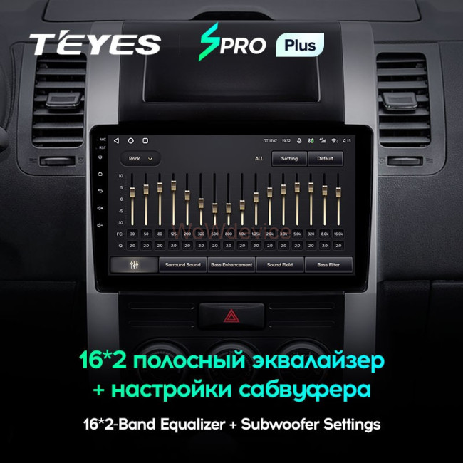 Штатная магнитола Teyes SPRO Plus 6/128 Nissan X-Trail T31 (2007-2015)