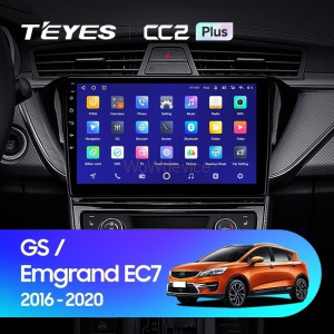 Штатная магнитола Teyes CC2L Plus 2/32 Geely Emgrand EC7 (2018-2020) F2