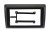 Рамка магнитолы 10.2" (цв.Черный) для HONDA Accord (CF/CH/CL) 1997-2002