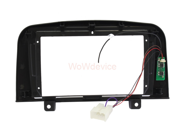 Рамка магнитолы 9.0" (цв.Черный) для HYUNDAI Sonata (NF), Sonica 2004-2008 Рамка магнитолы 9.0" (цв.Черный) для HYUNDAI Sonata (NF), Sonica 2004-2008