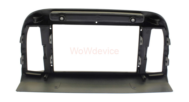 Рамка магнитолы 9.0" (цв.Серый) для NISSAN Micra, March (K12) 2002-2010 Рамка магнитолы 9.0" (цв.Серый) для NISSAN Micra, March (K12) 2002-2010