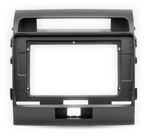 Рамка магнитолы 10.2" (цв.Черный) для TOYOTA Land Cruiser 200 (V8) 2008-2015
