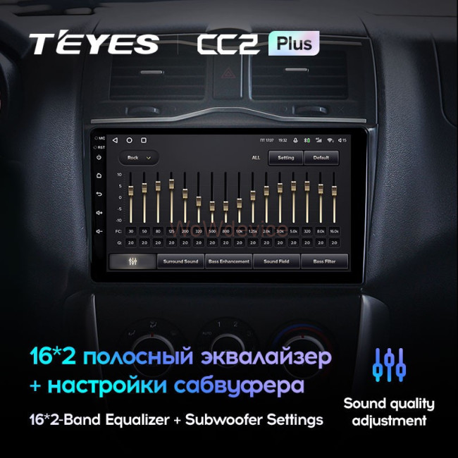 Штатная магнитола Teyes CC2 Plus 6/128 LADA Granta Cross (2018-2019) Штатная магнитола Teyes CC2 Plus 6/128 LADA Granta Cross (2018-2019)