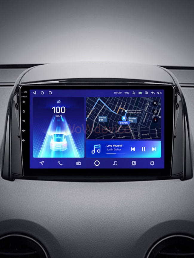 Штатная магнитола Teyes CC2 Plus 6/128 Renault Koleos (2008-2016) Тип-A