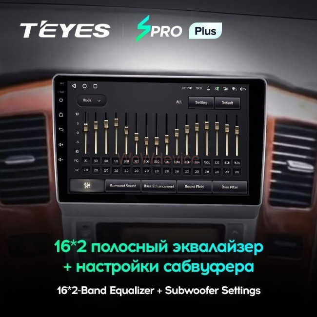 Штатная магнитола Teyes SPRO Plus 4/64 Toyota Alphard 1 H10 (2005-2008) F2