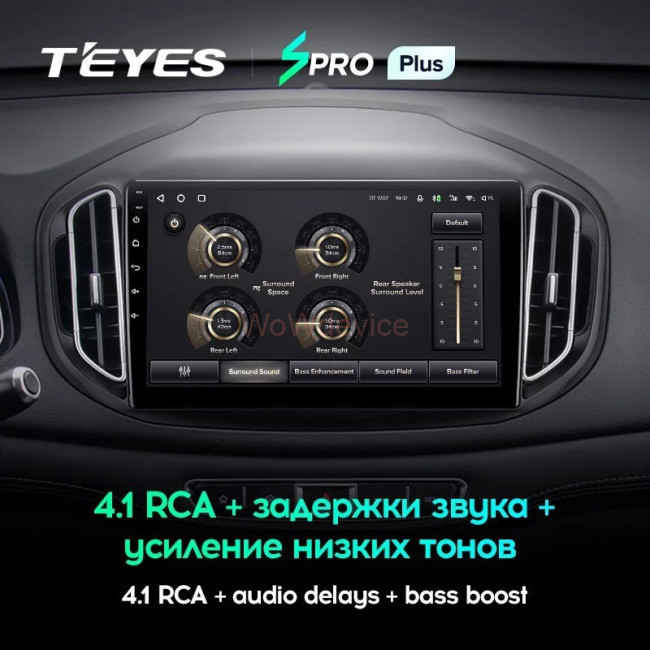 Штатная магнитола Teyes SPRO Plus 6/128 Chery Tiggo 7 (2016-2020) F2
