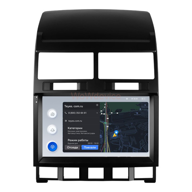 Штатная магнитола Teyes X1 4G 2/32 Volkswagen Touareg GP (2002-2010) F1