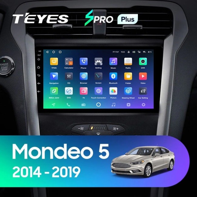 Штатная магнитола Teyes SPRO Plus 6/128 Ford Mondeo 5 (2014-2019)